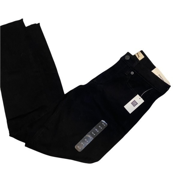 New with tags black gap jeans size 26R - Picture 4 of 7